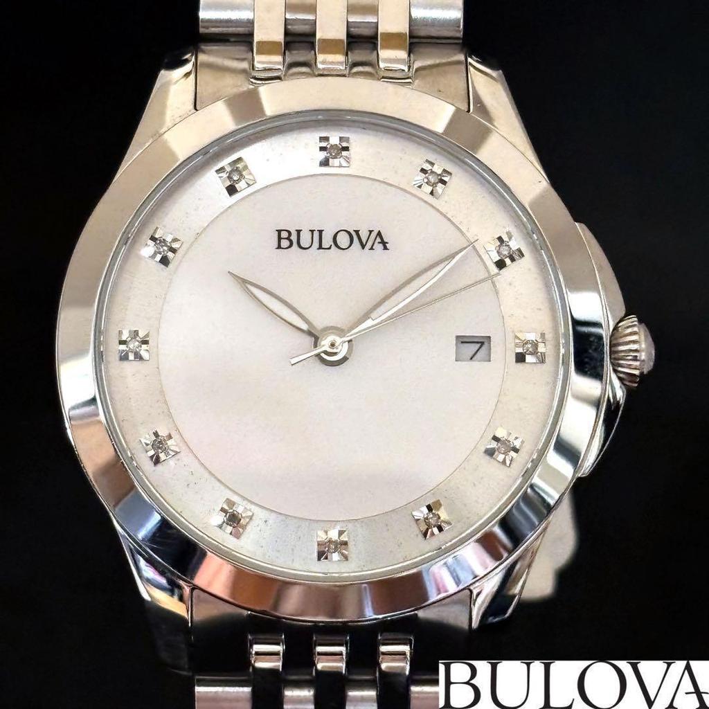 Б/у [BULOVA] Специальная выставочная цена/Женские часы/Бриллиант/Bulova/Стильные