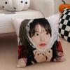 Sweet Korean Singer Beautiful Actress IIU Cushion Cover Throw Pillow Cover Hidden Button Durable Polyester Chair Cushion