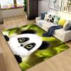 3D Cartoon Cute Panda Area Rug,Carpet Rug for Living Room Bedroom Sofa Doormat Kitchen Decoration,Kids Play Non-slip Floor Mat