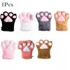 Women Girls Cute Bear Cat Paw Gloves Winter Warm Thick Fluffy Plush Cartoon Animal Anime Lolita Cosplay Mittens