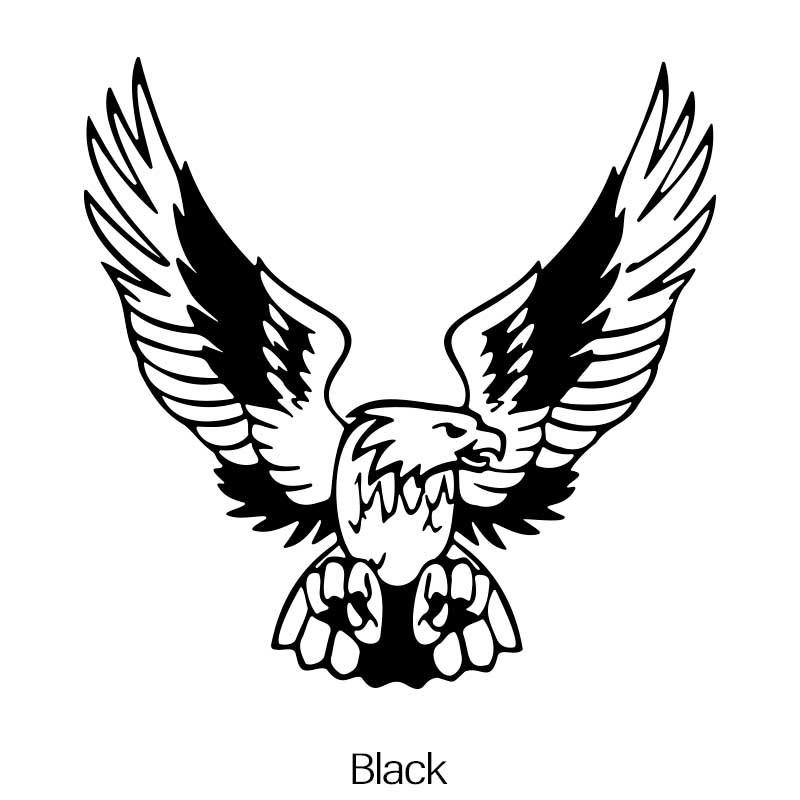 Наклейки на автомобиль Элегантный орел светоотражающие наклейки на автомобиль окна мотоцикл бампер ноутбук декор водонепроницаемый виниловый деколь