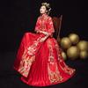 2025 Show He Bridal Gown: New Style Chinese Wedding Dress, Embroidered Maternity Gown, Toast Dress