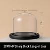 Eternal Flower Glass Dome: Modern Home Decor with Preserved Flowers and Handcrafted Figurine
