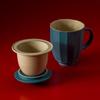 Edenus Ceramic Good Fortune Tea Cup Set