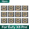 Совместимо для робота-пылесоса Eufy X8 Pro SES, мешки для пыли, аксессуары, основная боковая щетка, сменная салфетка для мытья