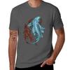 Coelacanth Tshirt Basic Short Sleeve Cotton Blend Tshirt