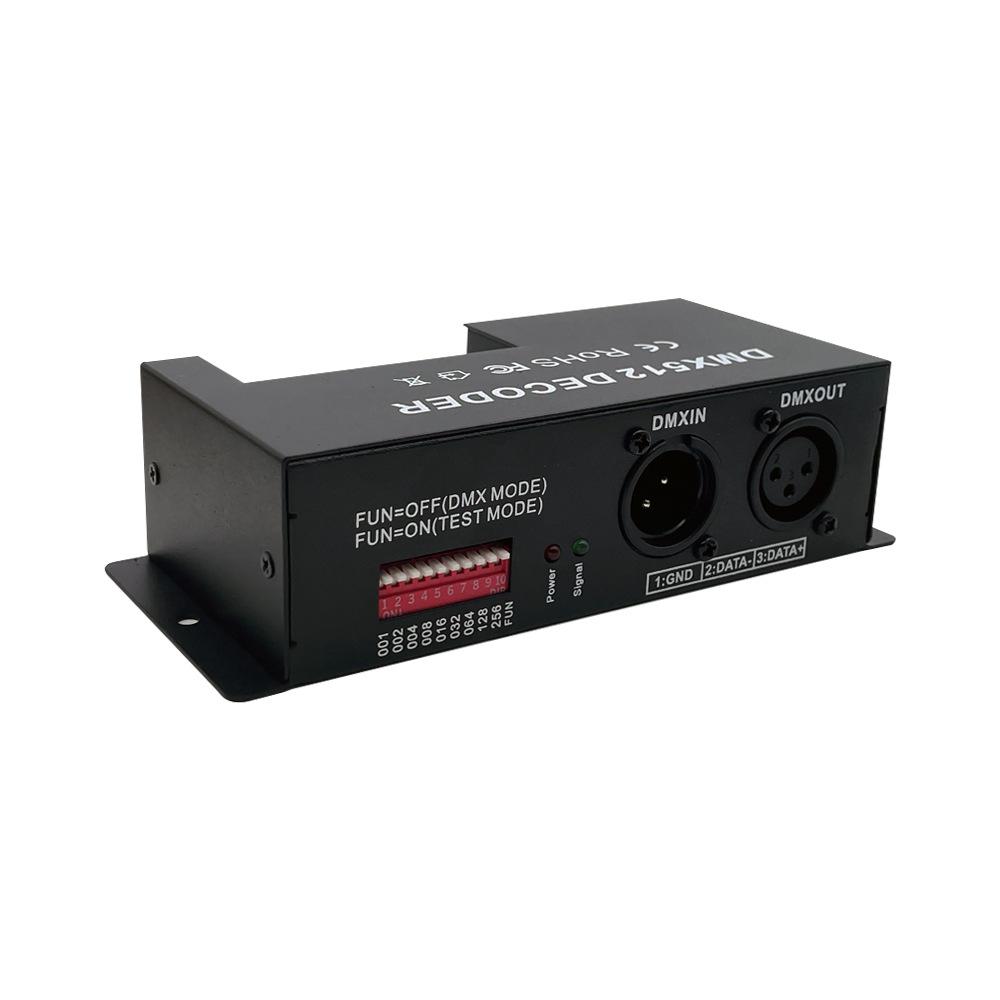 Aonengda DMX512 RGB/RGBW Светодиодный Декодер и Контроллер, DC12-24V, 3/4x10A