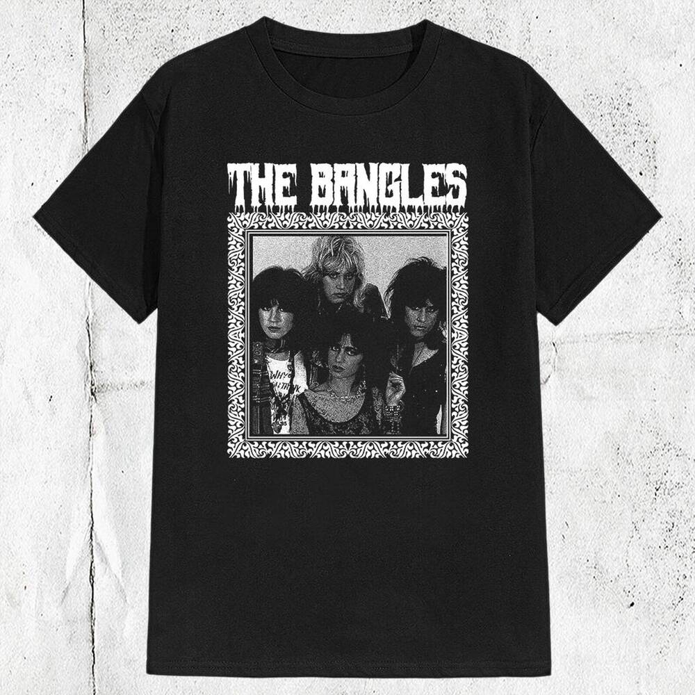 Новая женская поп-группа The Bangles Футболка в металлическом стиле Унисекс Футболка