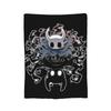 Пледы из флиса с узором Призрака из Hollow Knight, Игровой плед для дивана, спальни, легкое одеяло,