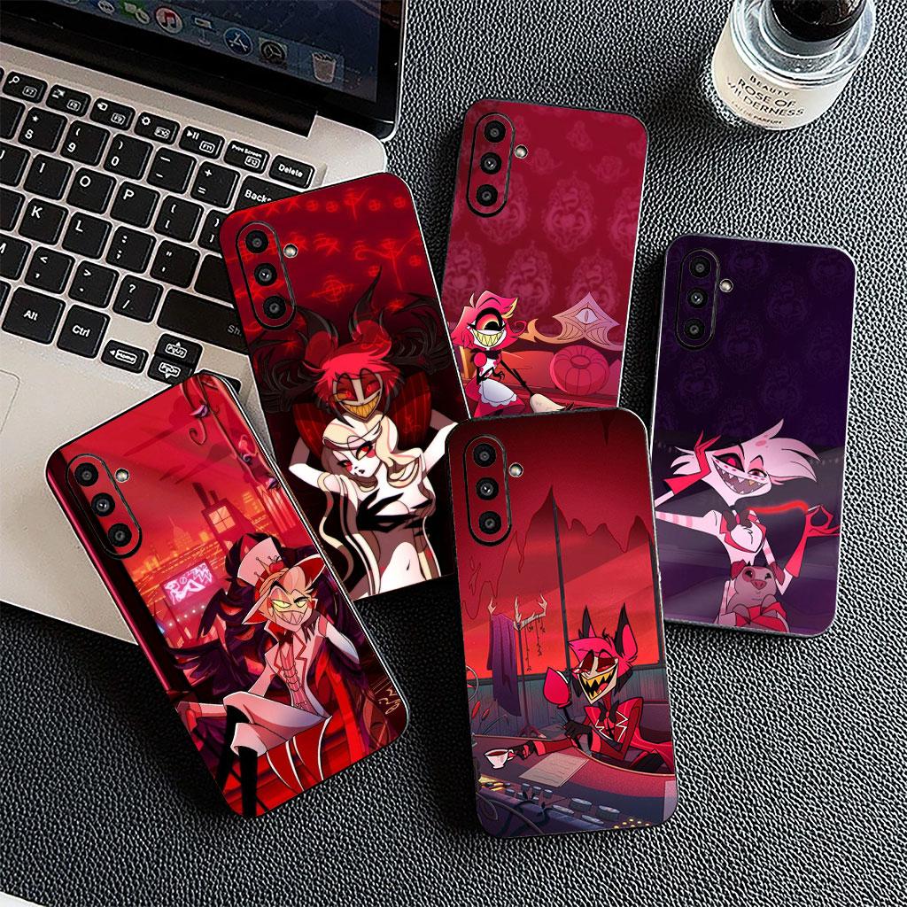 Чехол H-Hazbins Alastors Angels H-Hotels Chariles Dusts для Motorola Moto G86 G57 E14 E15 G14 G34 G35 G84 G24 A54 G15 Power E22