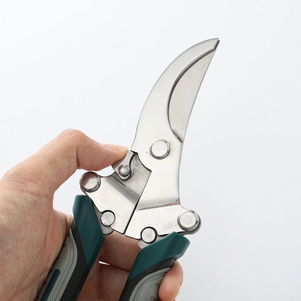 Stainless Steel Pruning Shears Non-Slip Handle Branch Pruner Garden Scissors  Tree Branch Pruning
