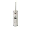 Powerbank 10000mAh 22.5W with built-in USB-C Lightning cables - white