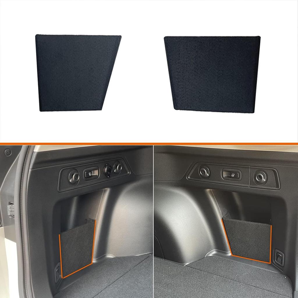 Subaru Forester Trunk Organizer, Trunk Storage Fiberboard Panel, 2Pcs (Driver'S Side+Passenger'S Side, Multi-Color)