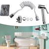 Hand Sprayer Set Basin Sink ABS Silver Parts Household Bathroom Faucet
