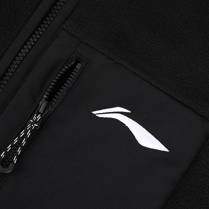 Мужские жилеты Li Ning с воротником-стойкой, утепленные YMDV013-2