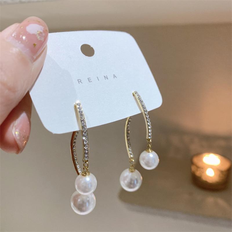 Длинные серьги с кисточками Женские Корейский Дизайн ДунДэмун Универсальные серьги