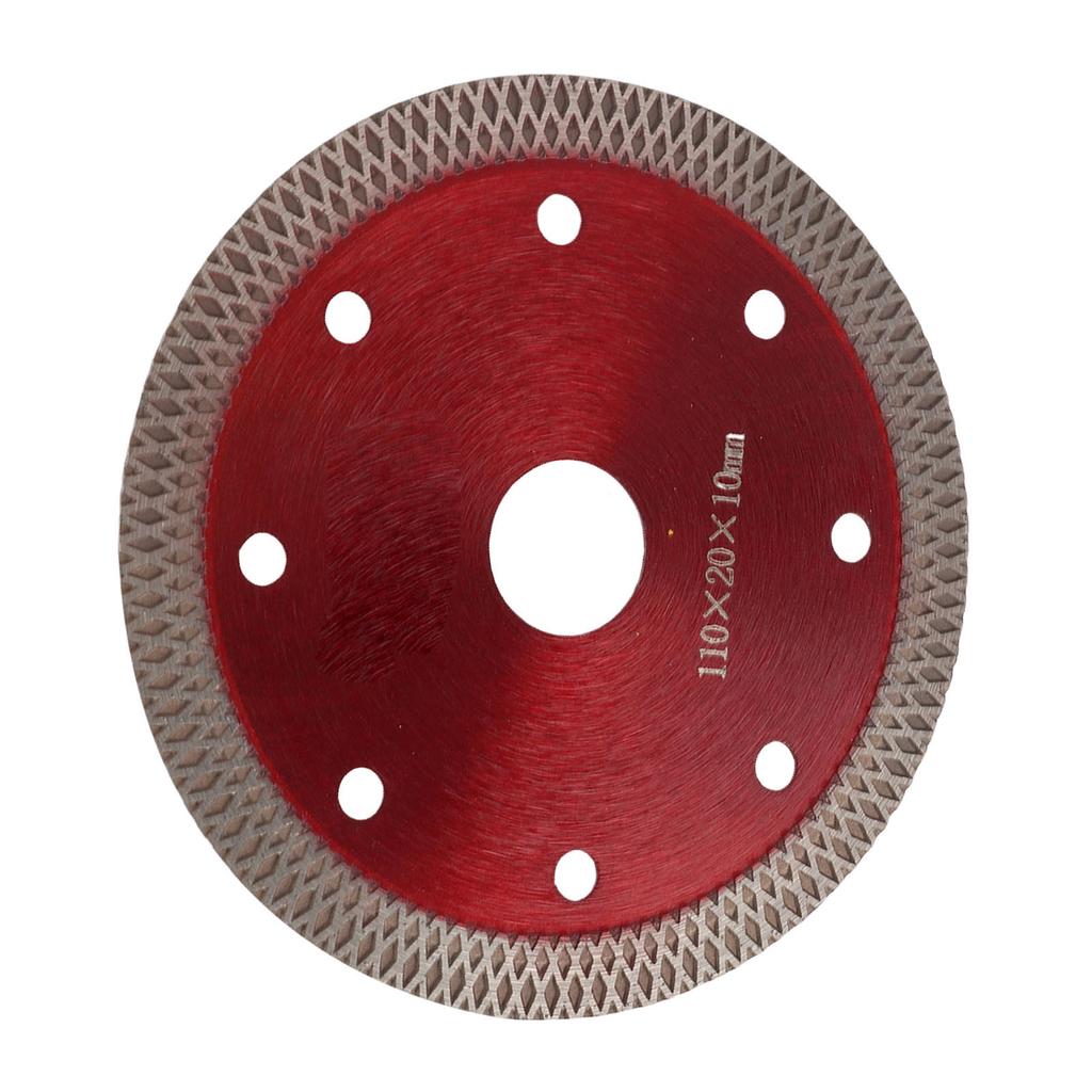 110mm Cutting Disc, Ceramic Vitreous Brick Saw Blade Wheel, Microcrystalline Stone Cutting with High Efficiency and Service Life,