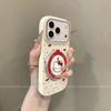 Применимый красный горошек Хелло Китти Яблоко 17promax чехол для телефона дофаминовый нишевый iphone16 милый 15