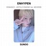 ENHYPEN РОМАНТИКА : Нерассказанная версия ENGENE. Официальная фотокарточка WEVERSE