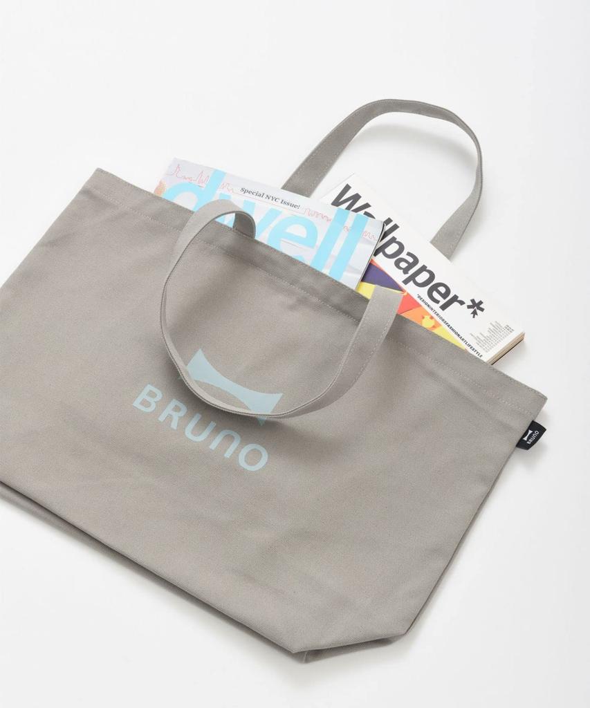 BRUNO BRUNO Wide Tote No Bag, Natural, Size, BDS034-NA