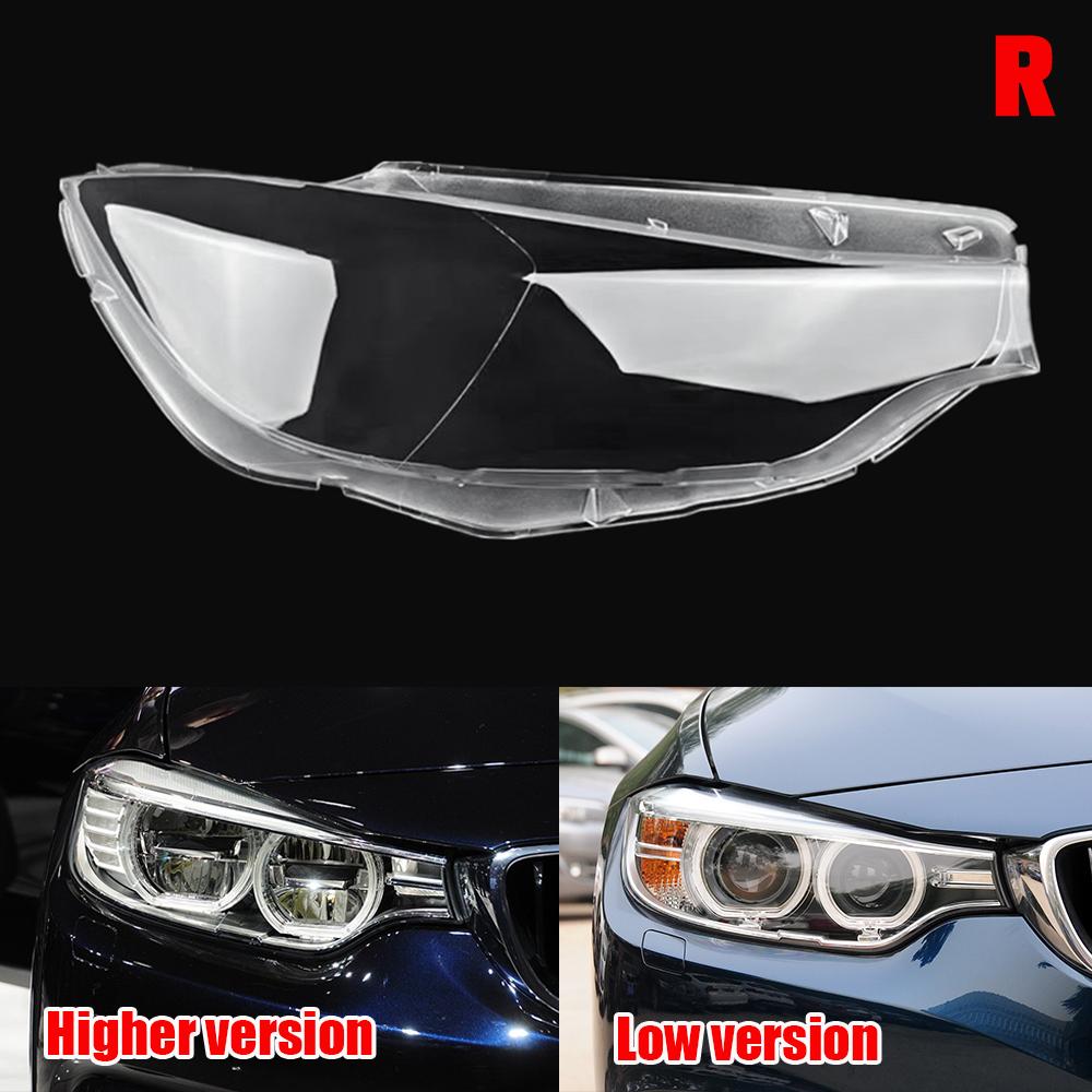 Подходит для BMW 4 серии M4 F32 F33 F82 2013-2017 2018-2020 Автомобильный чехол для фар Прозрачный абажур Оболочка линзы фары