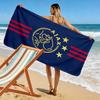 AFC Ajax Print Beach Towel, Large Soft Quick Dry Towel for Beach Camping Swimming