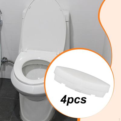 4x Амортизаторы для сиденья унитаза Подходят для 1133070 1236365 Защелкивающиеся буферы Противоскользящие Снижение шума