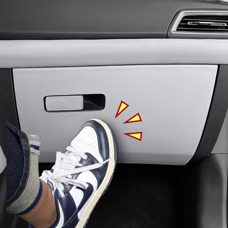 For BYD Atto 2 Car Glove Box Storage Bag Pocket Protective Pad Leather Anti Kick Pad Protection Sticker Interior Stowing Tidying