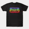 Men Black Print T-shirt Super Large TShirt Pride-mom-gay-lesbian-lgbt-pride-t-shirt No-Cut Transfer Paper Print Cotton Tshirt