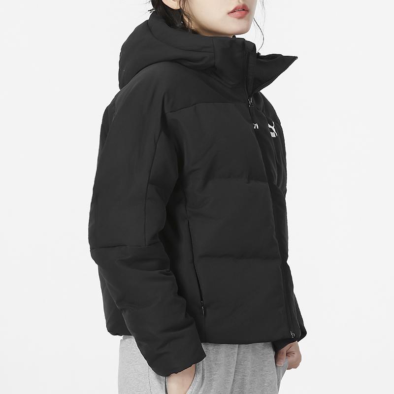 Puma Спортивная повседневная теплая куртка-пуховик женская черная 537579-01