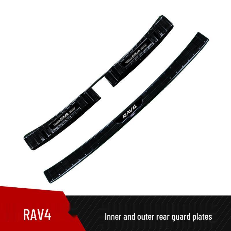 Накладка на порог из нержавеющей стали для Toyota RAV4 2024
