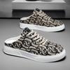 Fashion Men Half Slippers Outdoor Men's Slippers Summer Loafers Non-slip Male Casual Shoes Lightweight Flats New Men's Sneakers Tenis