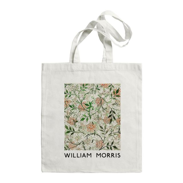 Сумка-тоут для покупок, винтажная сумка с листьями и цветами, Уильям Моррис, многоразовая сумка на плечо, складная модная холщовая сумка для покупок большой вместимости