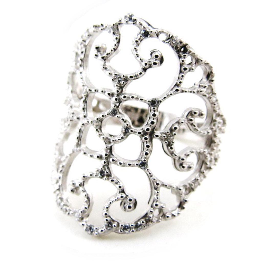 Silver 'Goddess' Ring