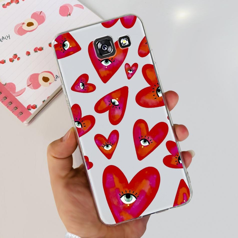Stylish Flower Butterfly Phone Case For Samsung Galaxy A5 2017 A520F Soft Silicone TPU Cover For Samsung A5 2015 2016 A500 A510F