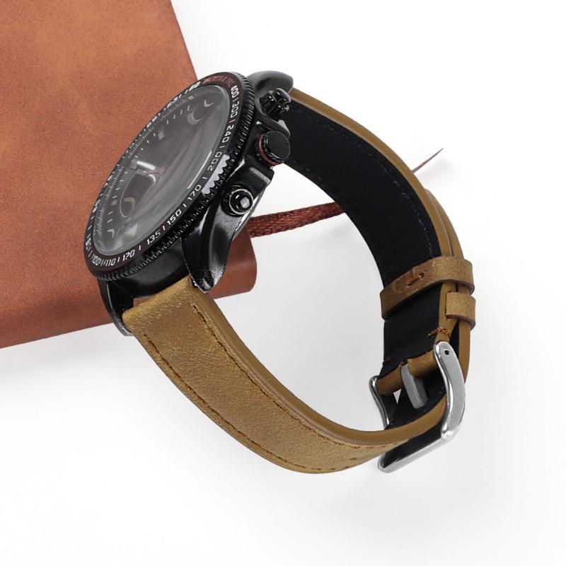 Ремешок из натуральной кожи с быстросъемным креплением для Huawei Watch 2 Pro 18/20/22 мм