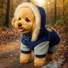 Waterproof Pet Cotton Coat Warm Winter Dog Clothes Dog Jumpsuit Dog Jacket  for Dogs Puppy