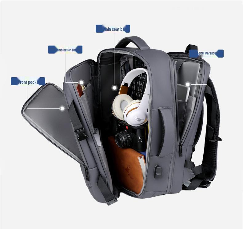 Набор дорожных рюкзаков большой вместимости с отделением для сухого/влажного - Идеально подходит для деловых поездок