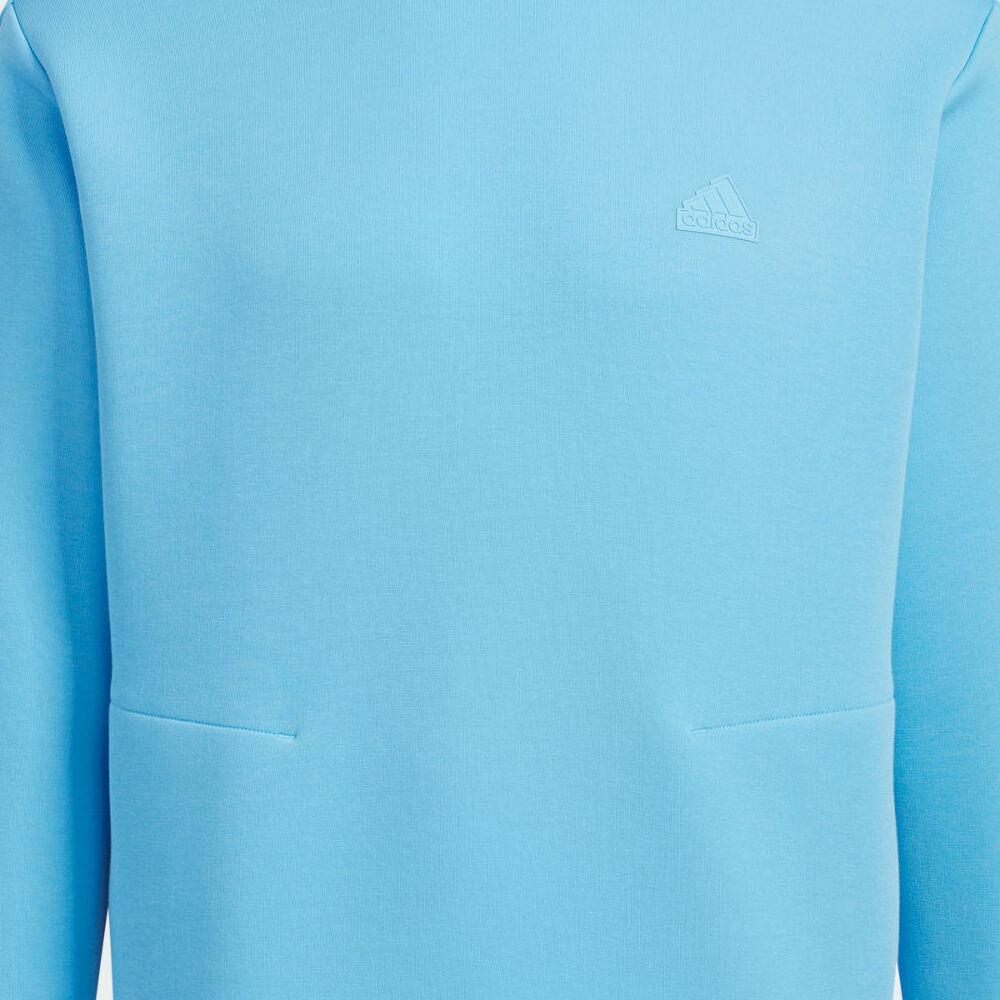 adidas U PM HDY однотонная толстовка с капюшоном унисекс с капюшоном синяя JE8629