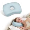 Portable Ear Piercing Pillow Ergonomic Ear Hole Donut Pillow Soft Ear Guard Pillow  Bedroom