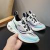 Children's Running Shoes Girls Summer New Single Mesh Breathable Sports Shoes Medium and Large Boys Wear-resistant Non-slip Sports Classmates