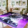Lewis Hamilton Design Crystal Velvet Rug Soft Decorative Mat for Bedroom Entrance