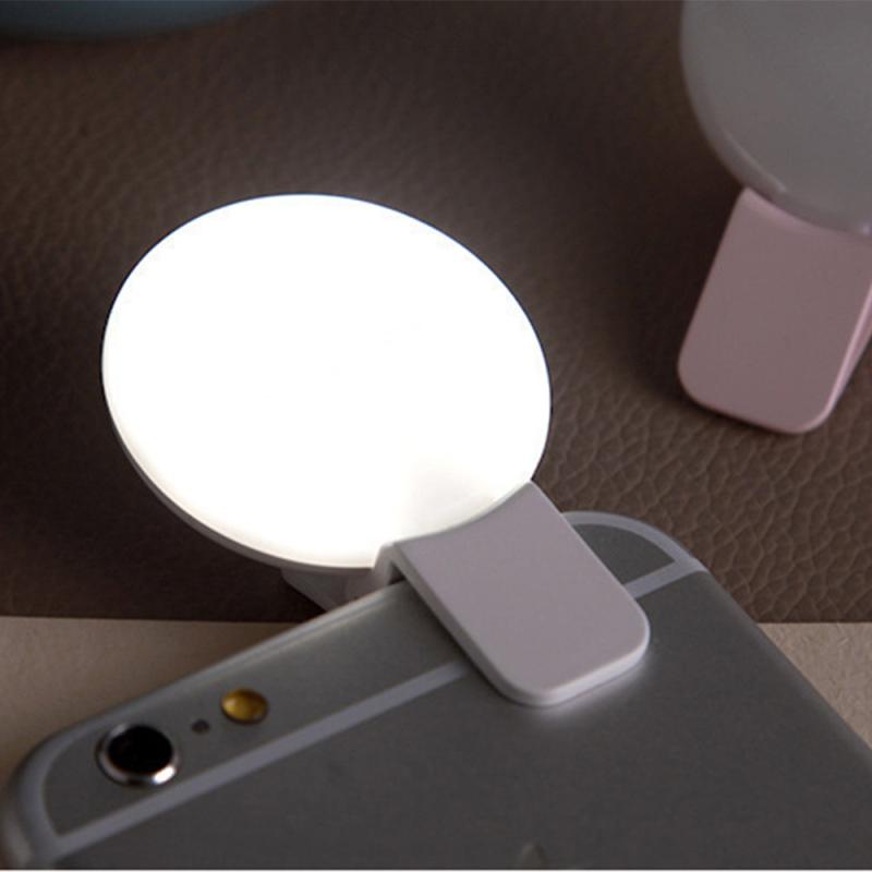 Mini Selfie Lights Mobile Phone Lens Portable Selfie Ring Light Clip Led Selfie Lamp
