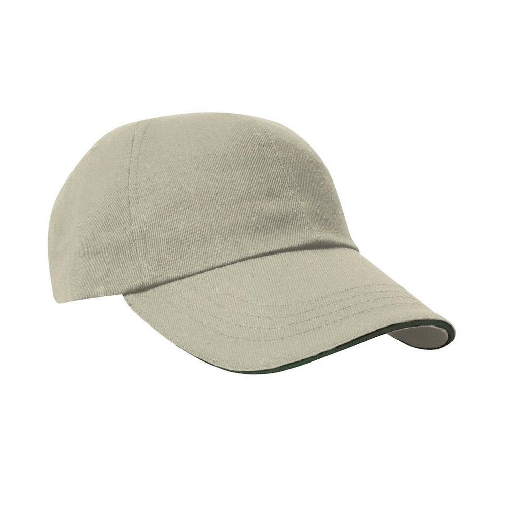 Result Headwear Cotton Drill Heavy Baseball Cap