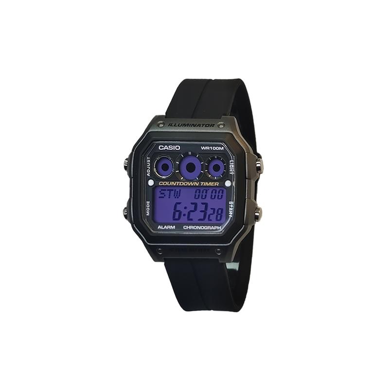 Casio Индивидуальная серия модифицированных часов серебристо-черный полимерный корпус водонепроницаемые 200 метров AE-1300WH-8A модифицированные-Gem Qixiang AE-1300WH-8A