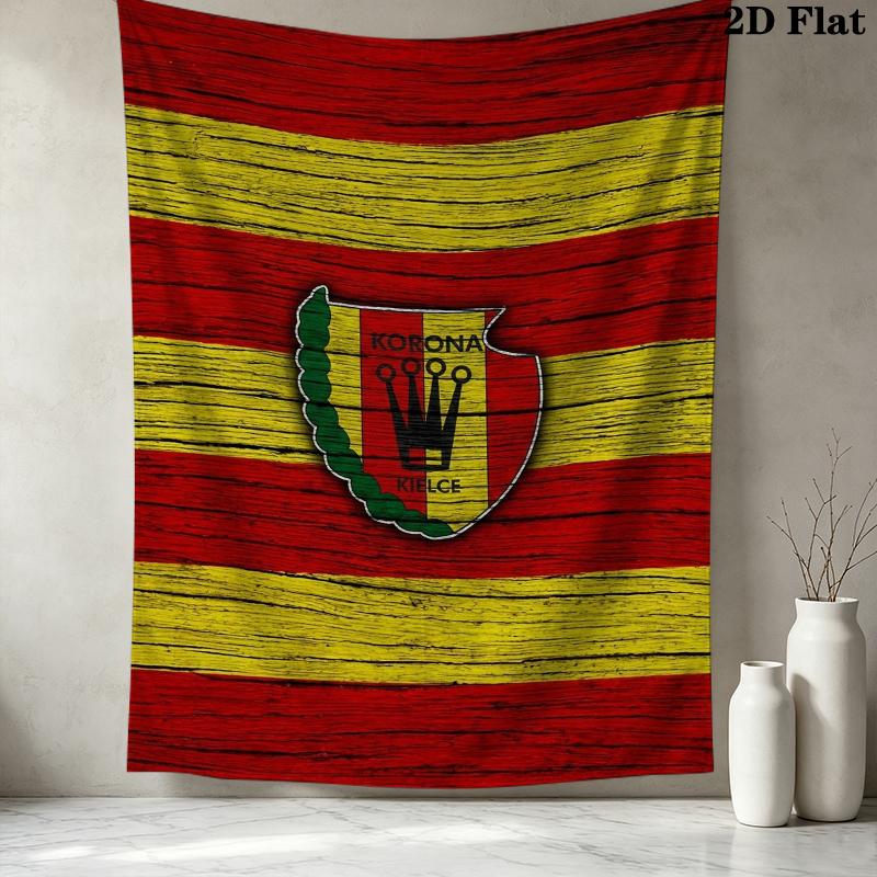 Korona Kielce Wall Tapestry Aesthetic Wall Hanging Printed Fabric Blanket Decorative Tapestries For Bedroom Living Room Home Decor