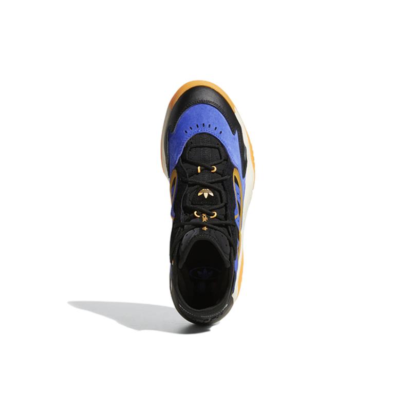 adidas Уличный баскетбол II Черно-фиолетовые кроссовки с резиновой подошвой GX0790