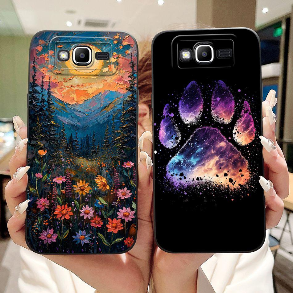 For Samsung Galaxy J2 Prime G532 Fashion Dusk Beach Painting Phone Case For Samsung Grand Prime G530 G531 Soft Silicone Cases