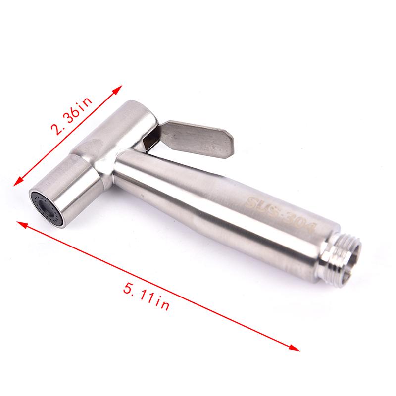 1шт туалет биде распылитель нержавеющая сталь ручной Shattaf ванная душевая головка