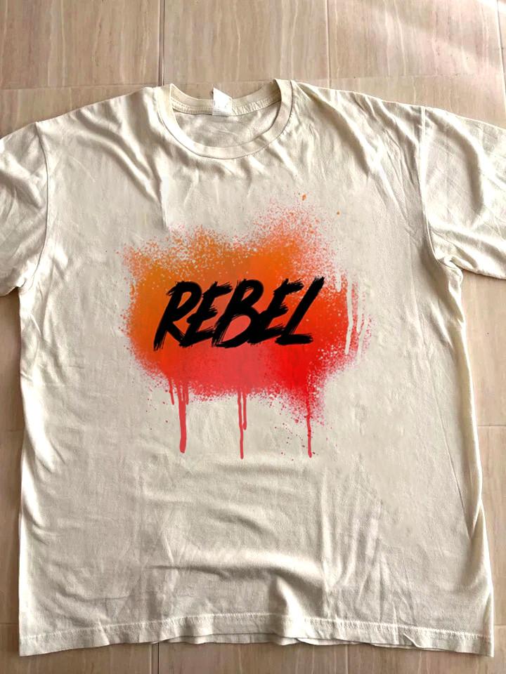 Винтажная футболка с коротким рукавом Esdeekid Rebel Logo, размеры от S до 5XL, SG543